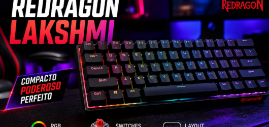 Teclado Gamer Mecânico Redragon Lakshmi: Vale a Pena em 2026? Review Completo